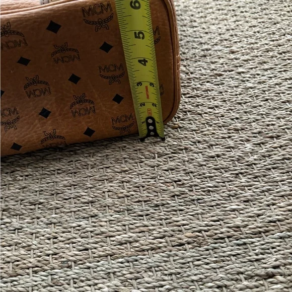 MCM Cognac Visetos Monogram Tote with Gold Hardware - Picture 13 of 13